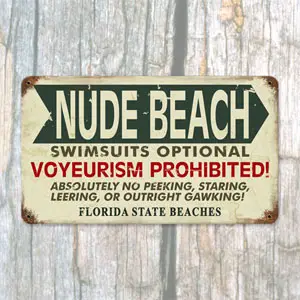 NudeBeachSign_Voyerism